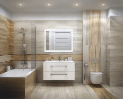 banyo dolabı