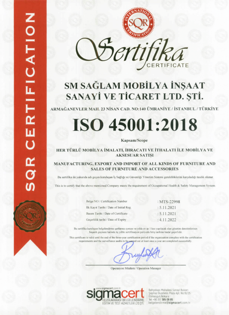 SAĞLAM MOBİLYA 9001-14001-45001(2)-1